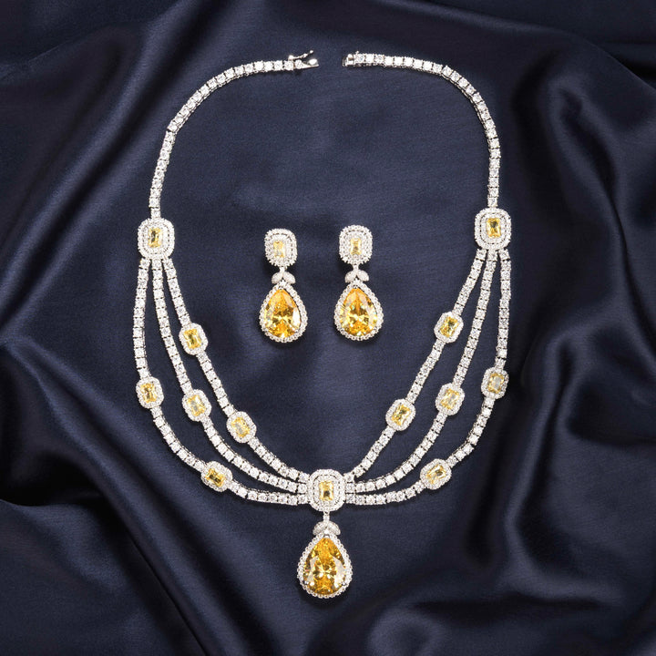Catherine Diamond Necklace Set