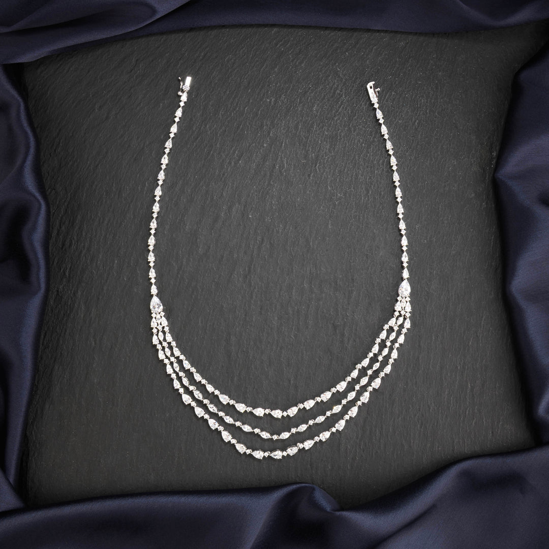 Elsie Diamond Necklace Set