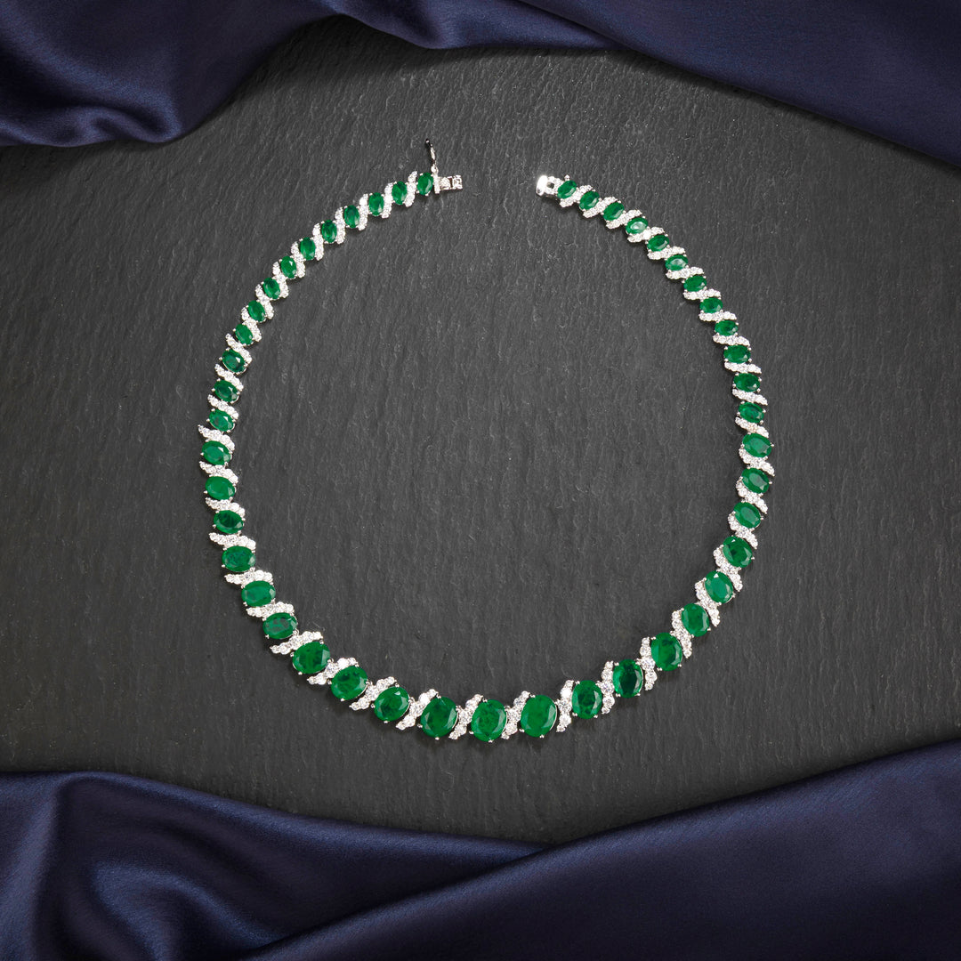 Holly Diamond Necklace Set