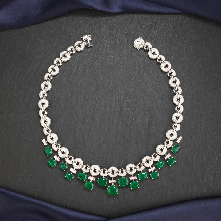 Beatrice Diamond Necklace Set