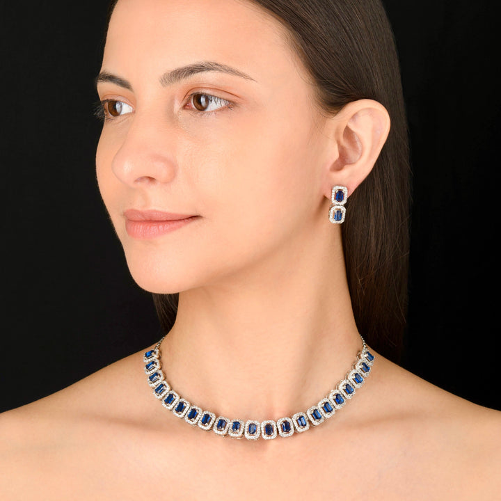 Lesya Diamond Choker Set