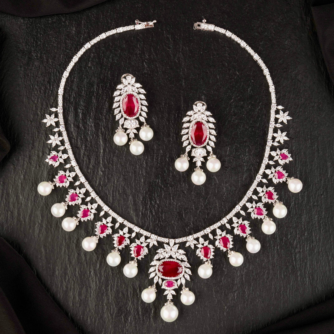 Kellan Diamond Necklace Set