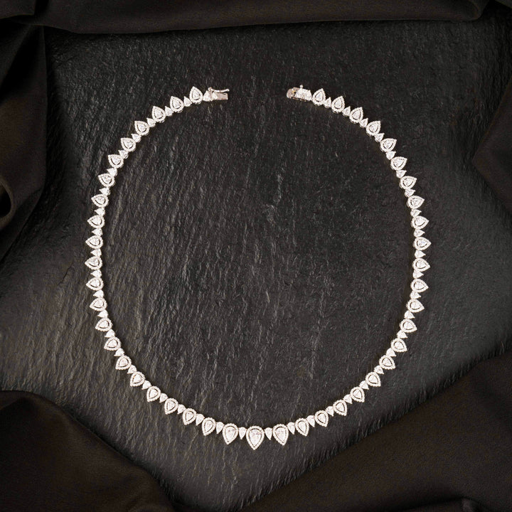 Cambria Diamond Necklace Set