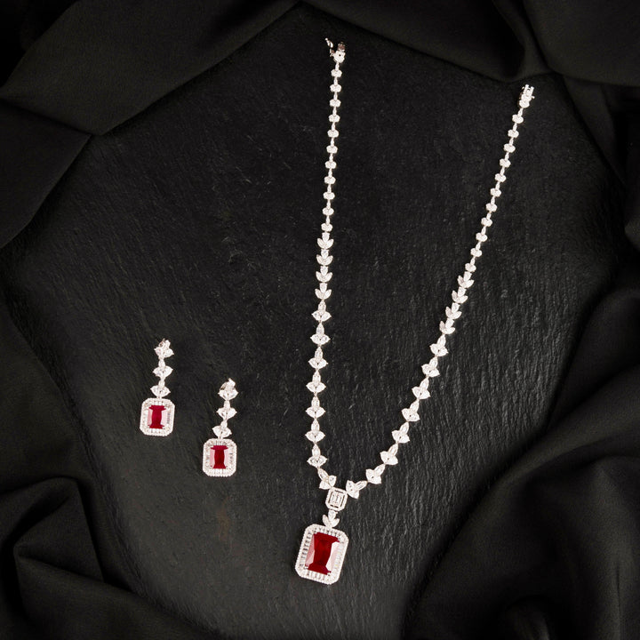 Driony Diamond Necklace Set