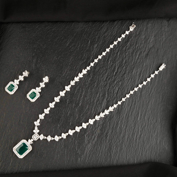 Driony Diamond Necklace Set