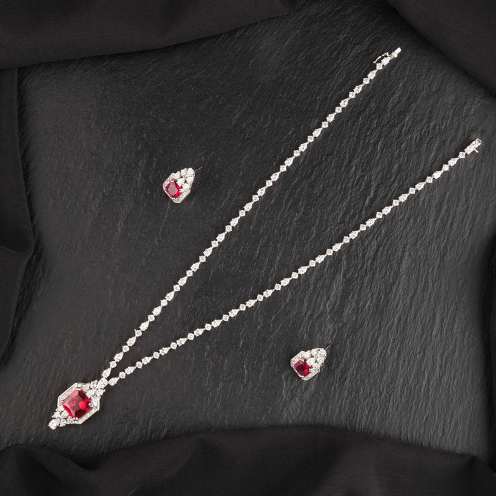 Jovie Diamond Necklace Set