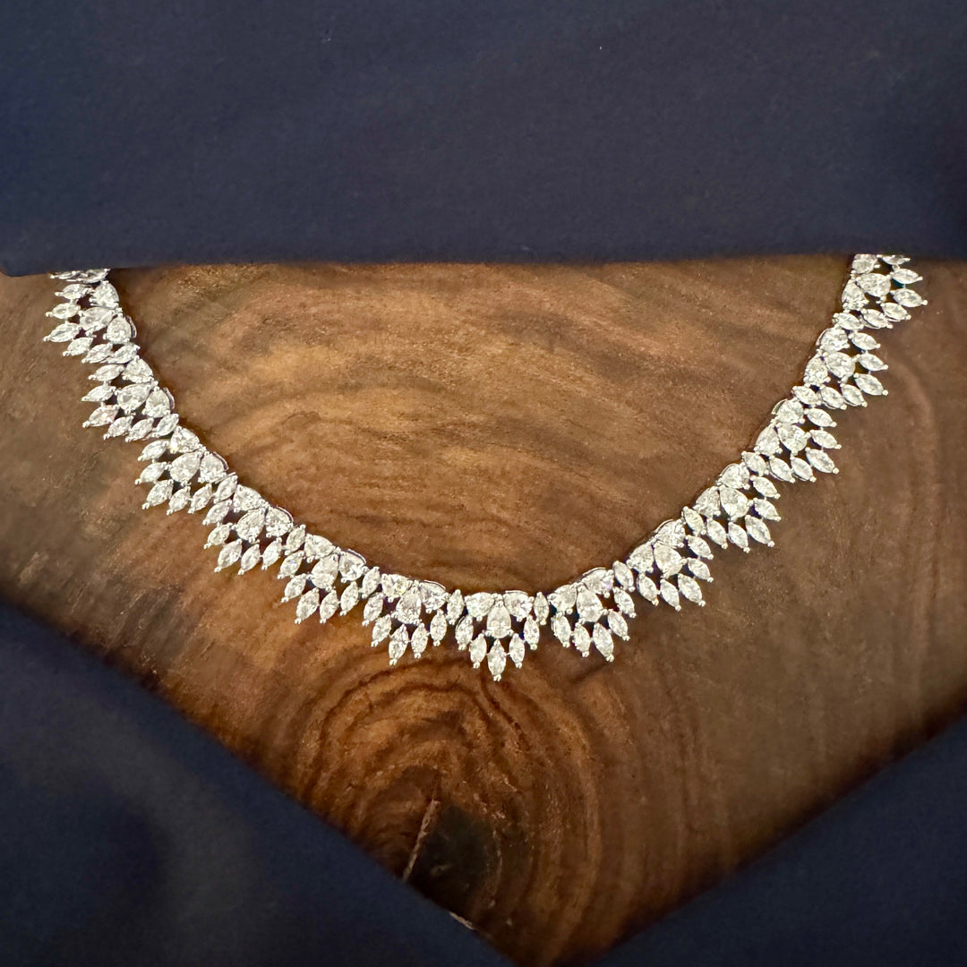 Zaria Diamond Necklace Set