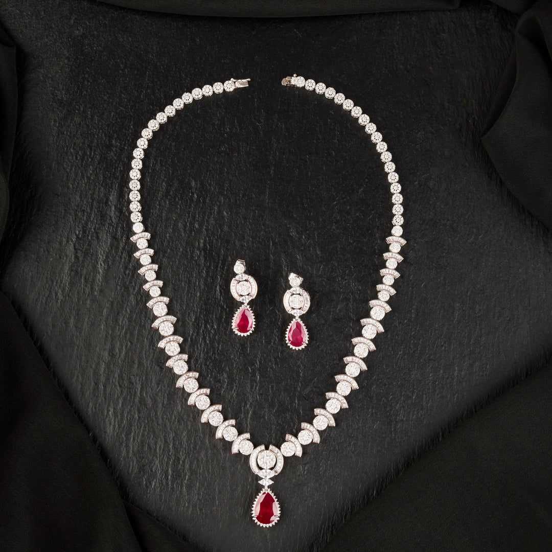 Esper Diamond Necklace Set