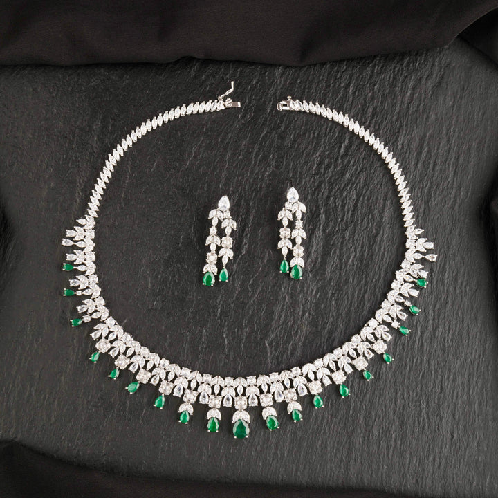 Xenia Diamond Necklace Set