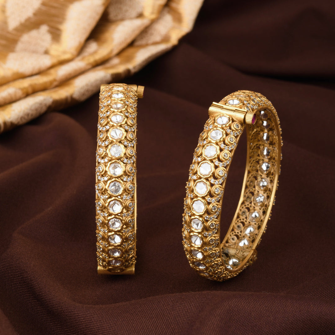 Mahira Polki Bangle Pair