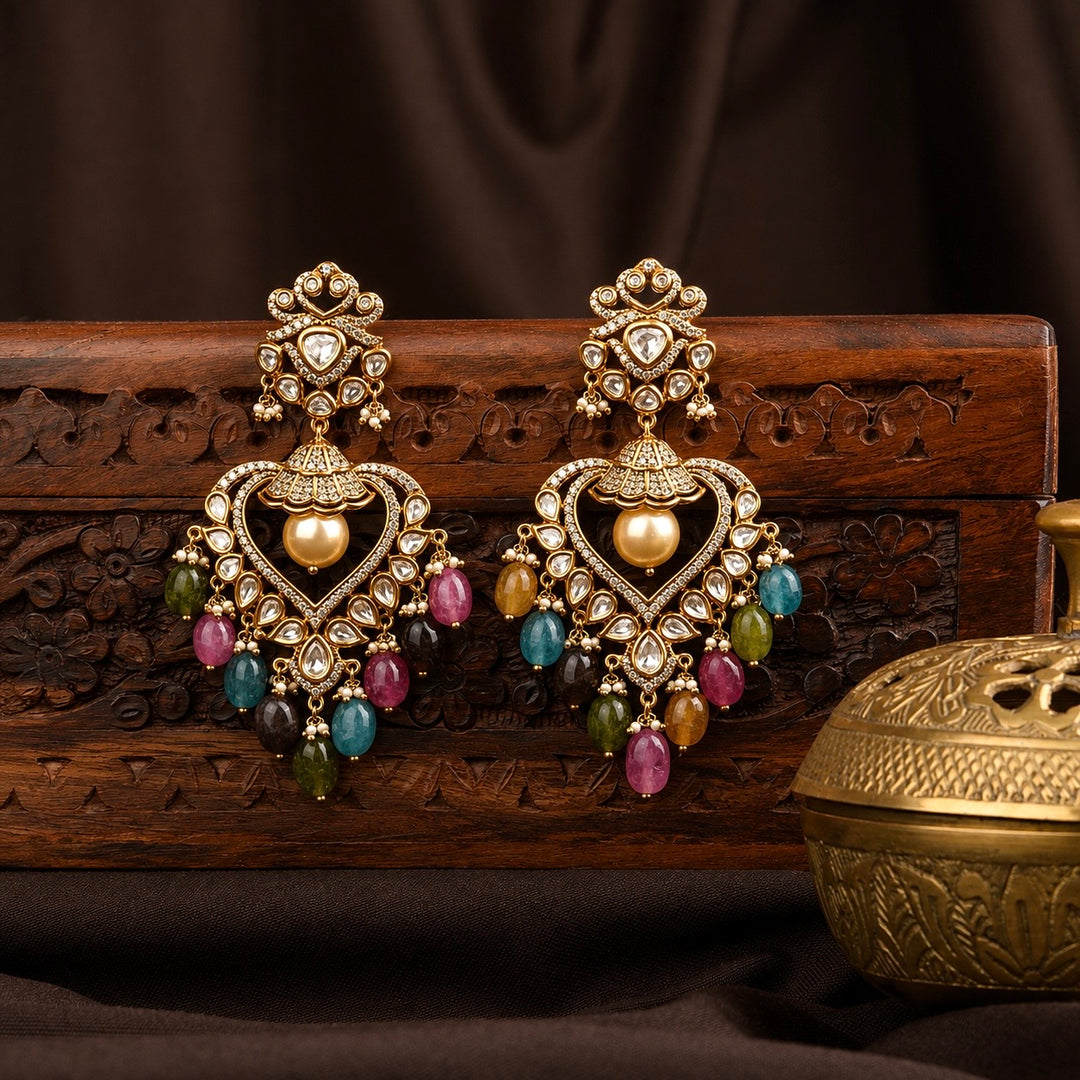 Sheena Polki Earrings