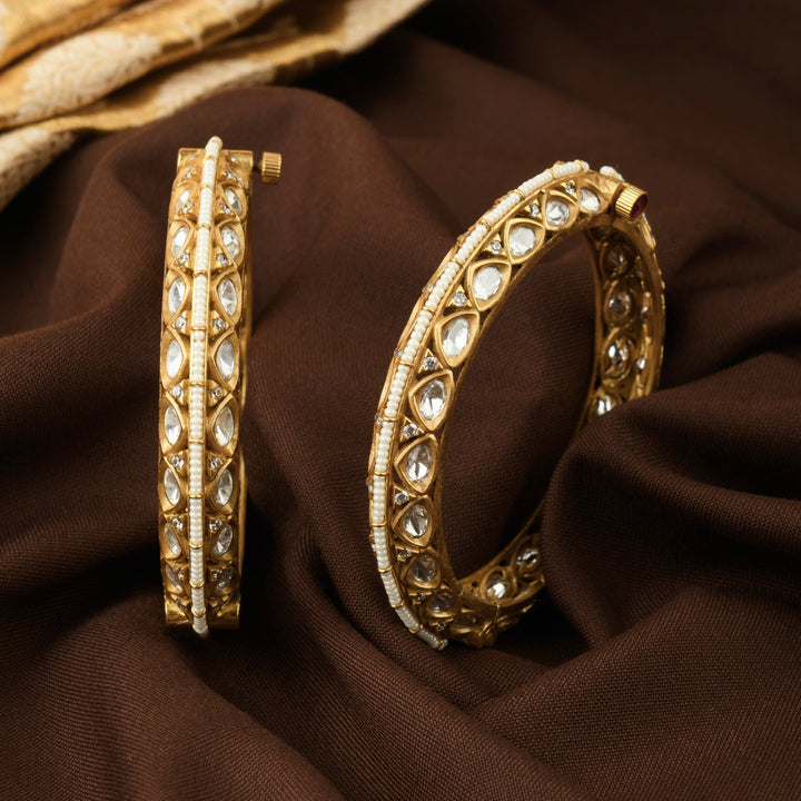 Zareen Polki Bangle Pair