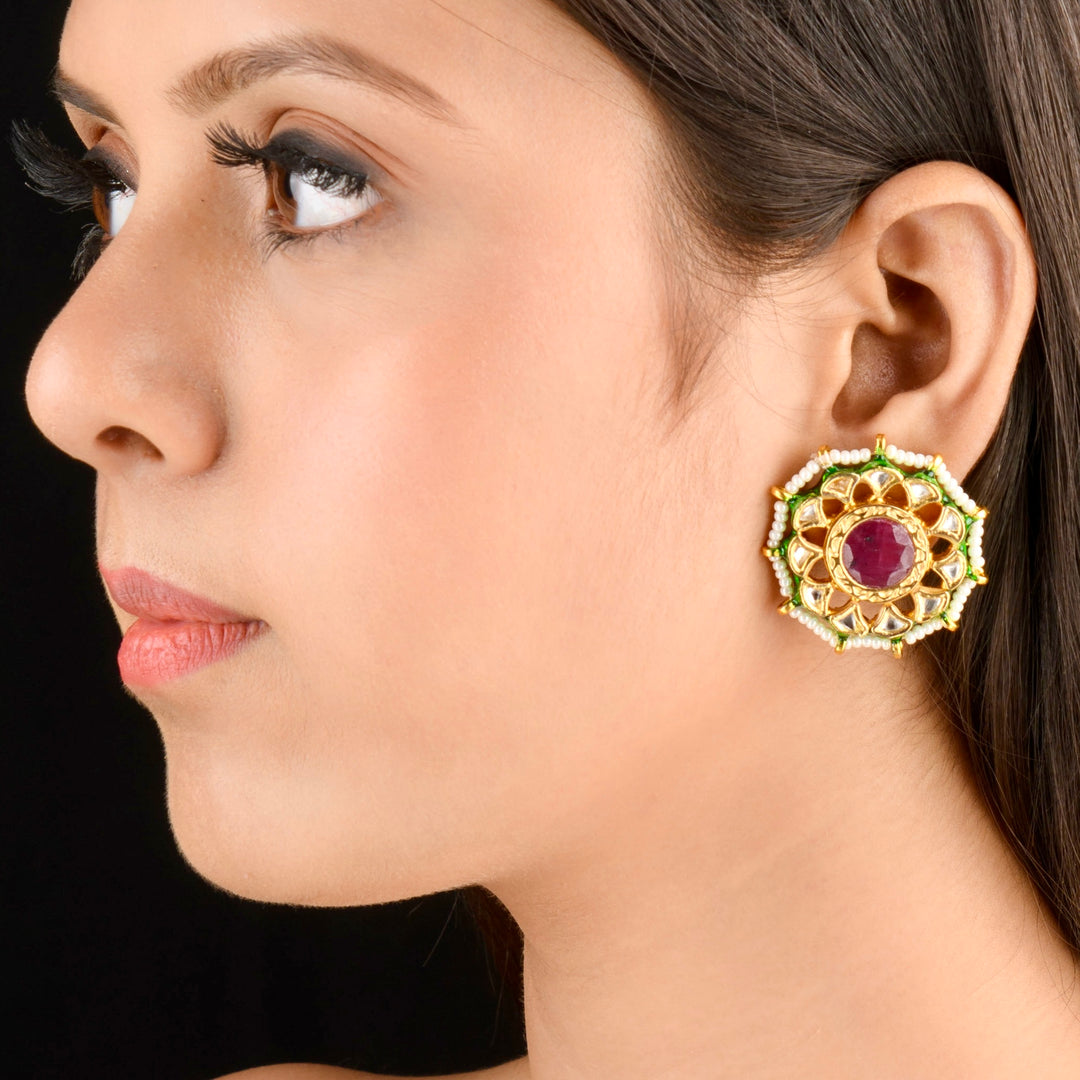 Abha Polki Earrings