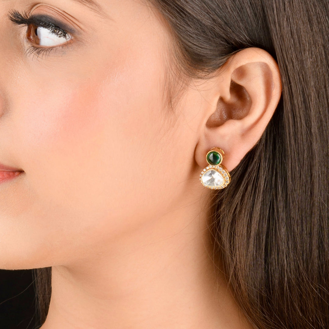 Raha Polki Earrings