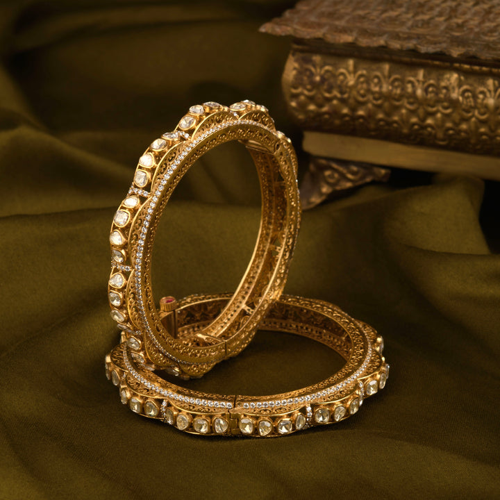Swati Polki Bangle Pair
