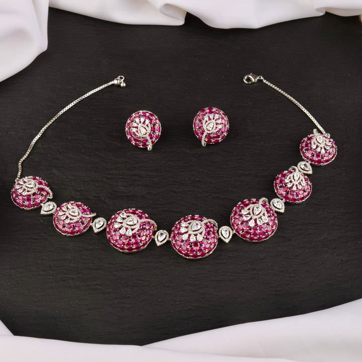 Aura Diamond Choker Set
