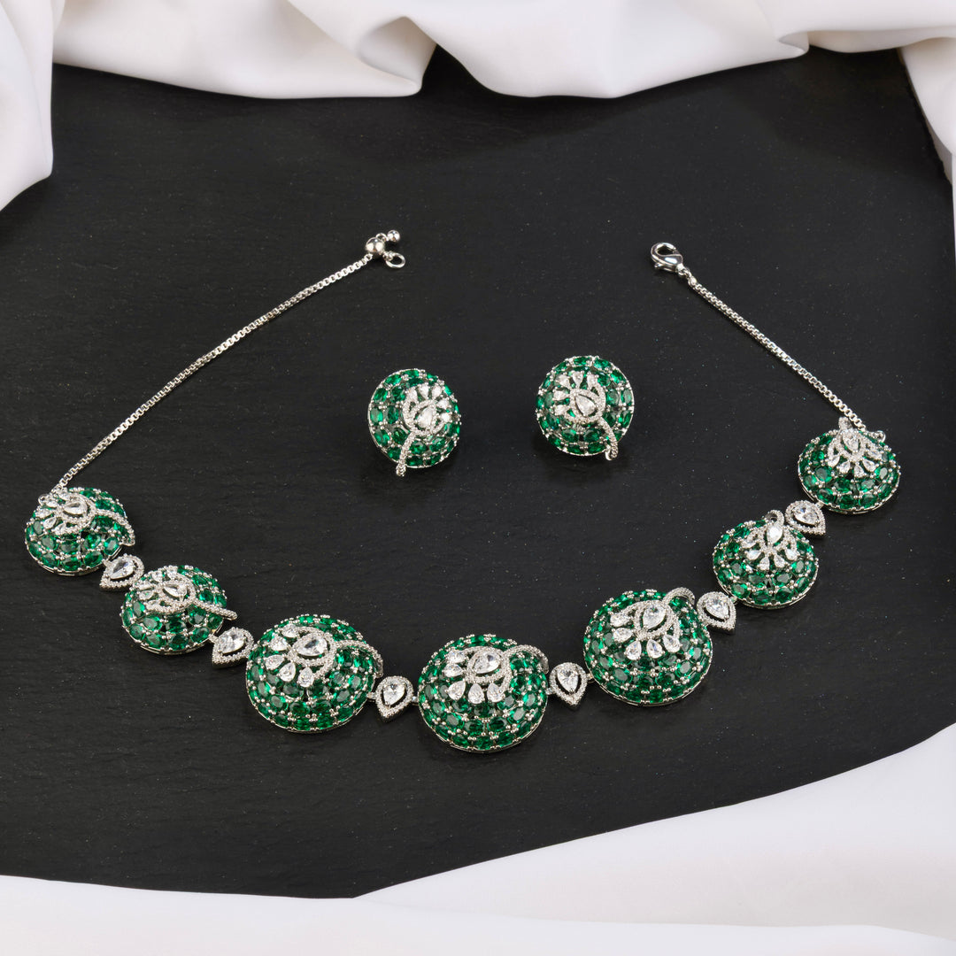Aura Diamond Choker Set