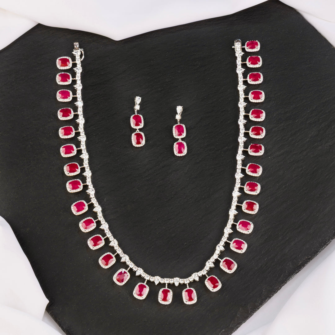 Cassian Diamond Necklace Set