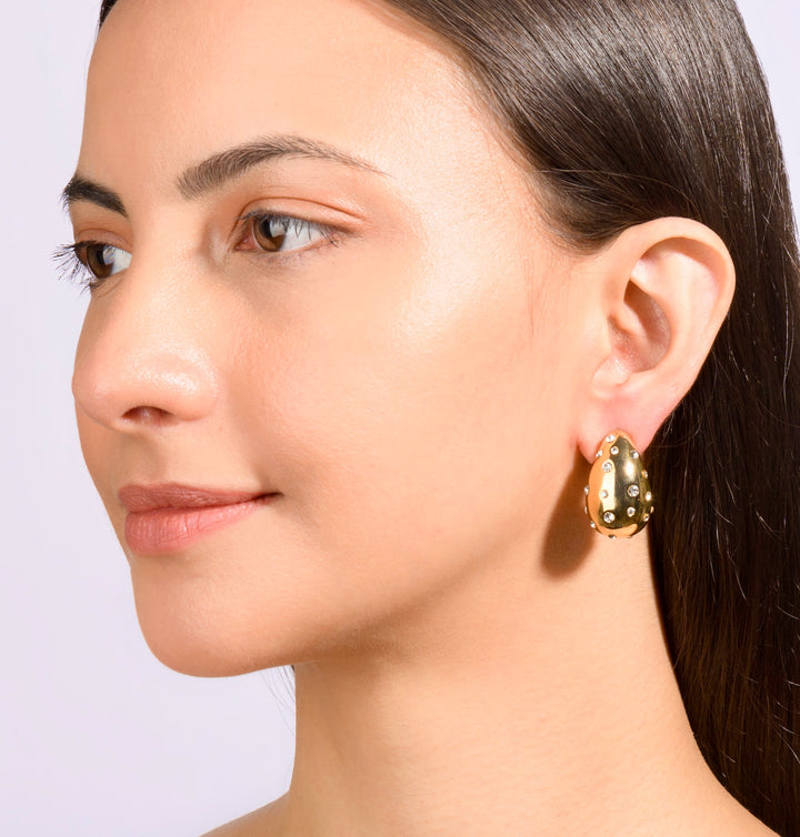 Vogue Tear Drop Studs