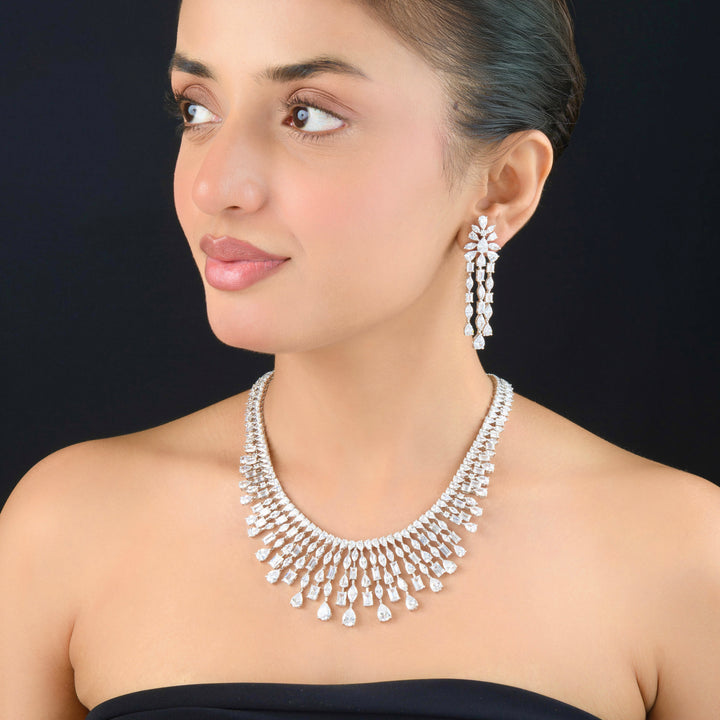 Victoria Diamond Necklace Set