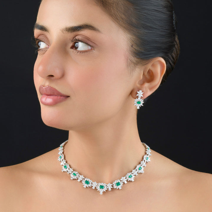 Amara Diamond Necklace Set
