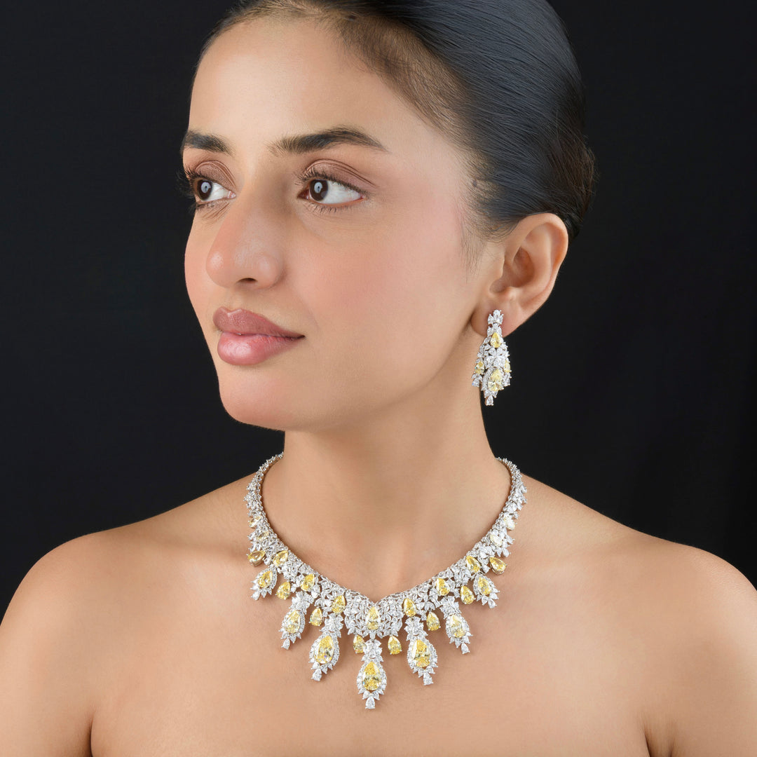 Rylie Diamond Necklace Set