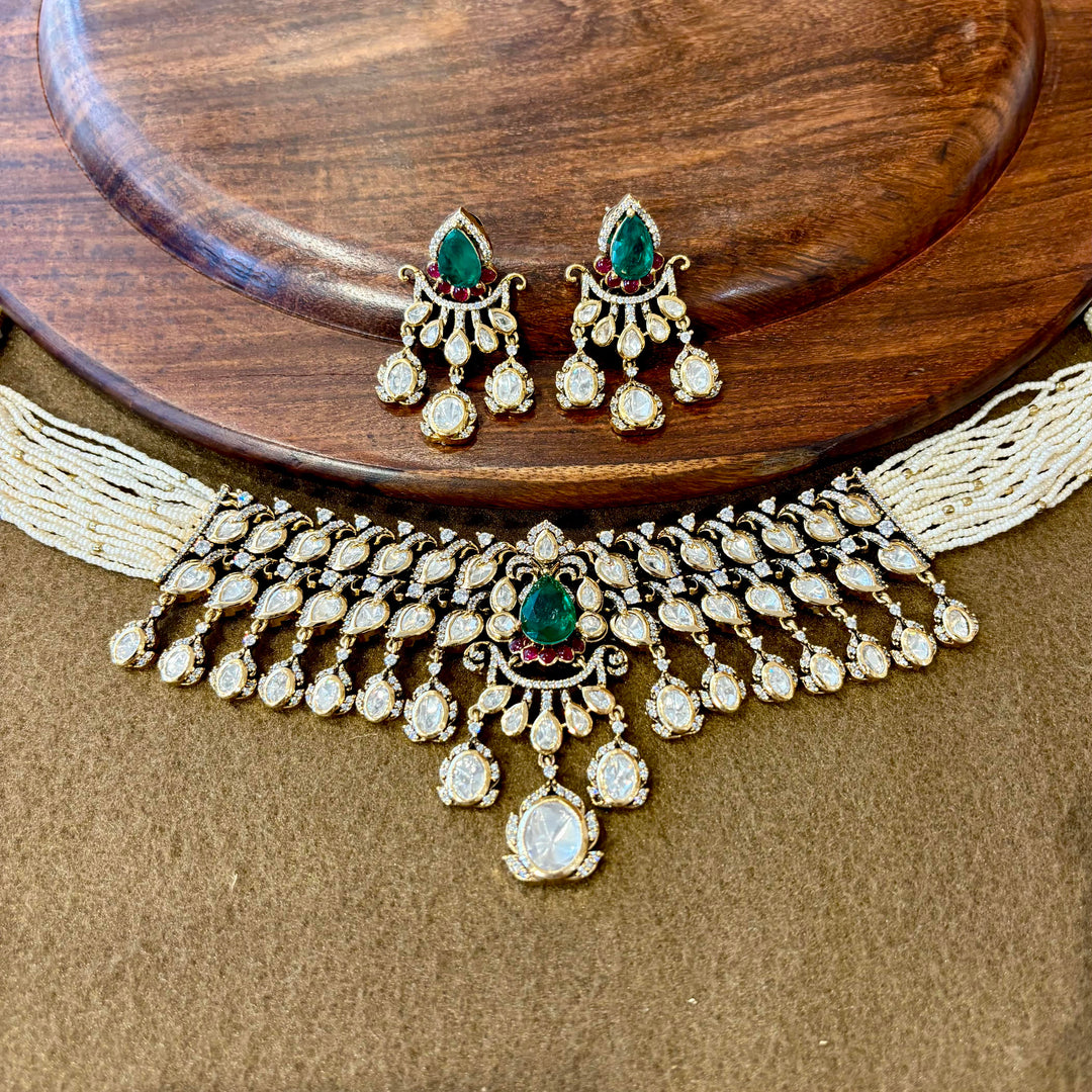 Aditi Polki Choker Set