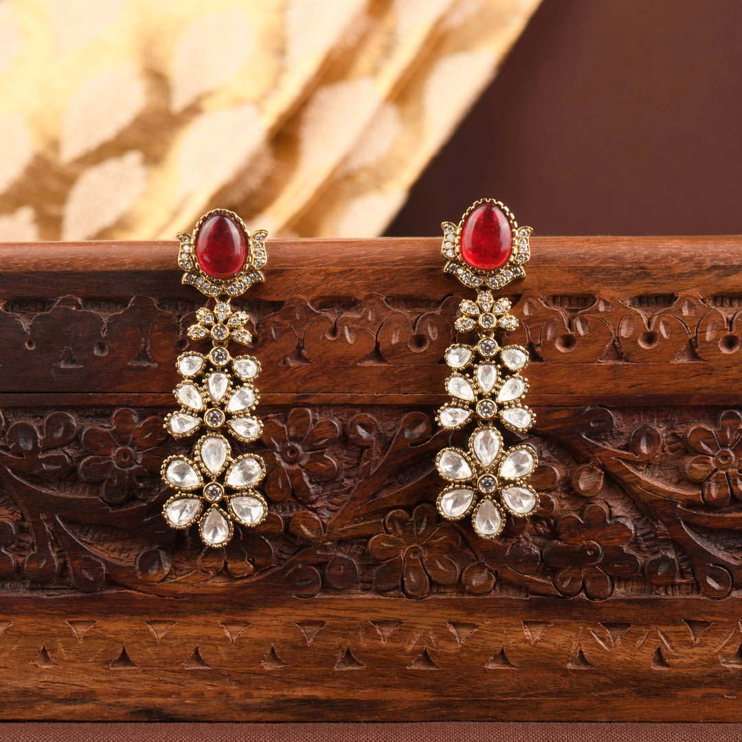 Zehra Polki Earrings