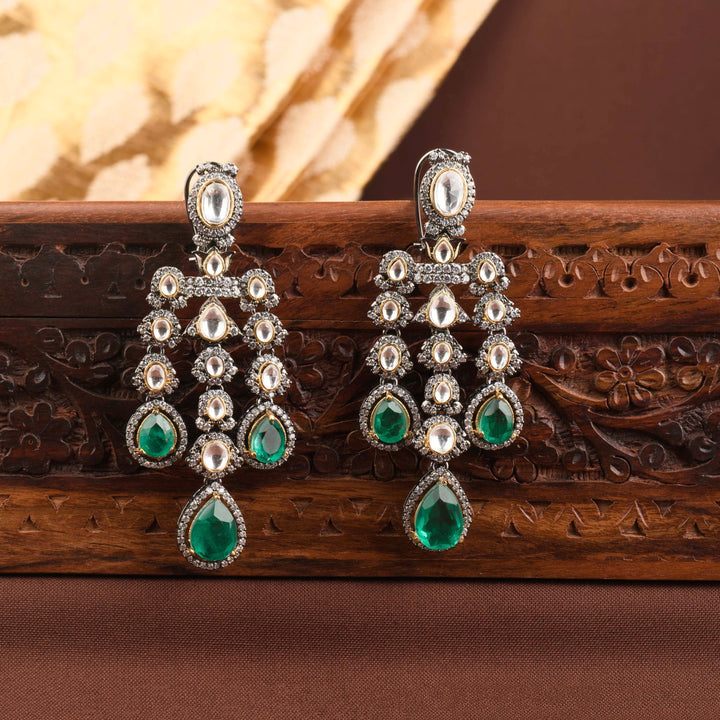 Ruhani Polki Earrings