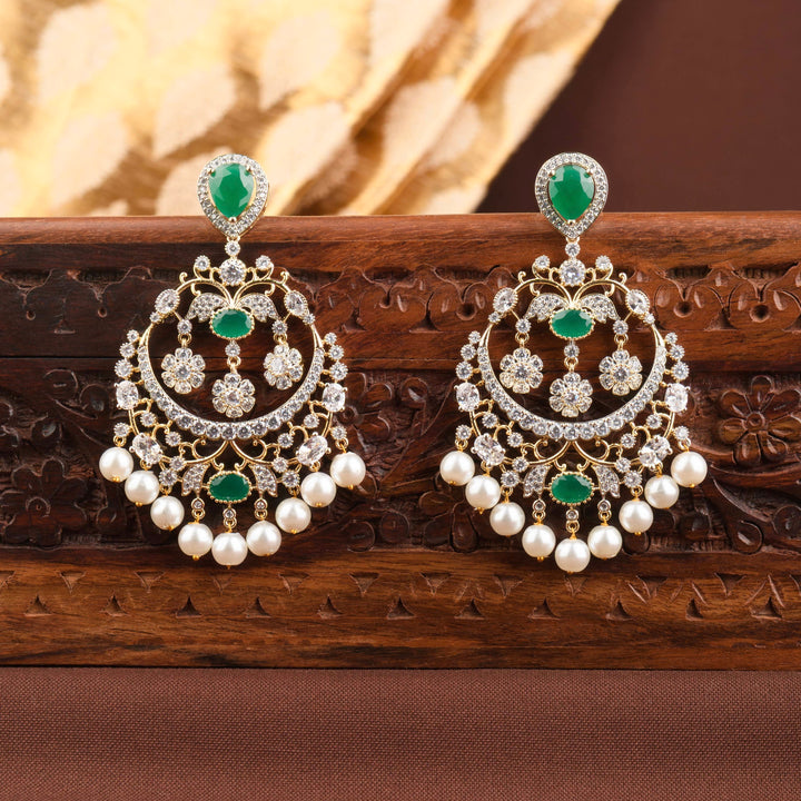 Ruhia Pearl Chandbali