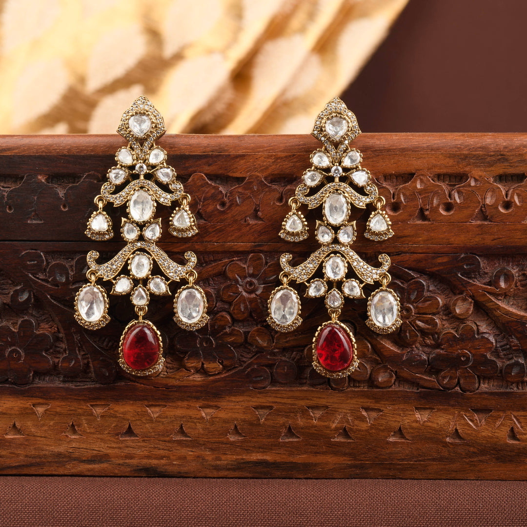 Zivaa Polki Earrings
