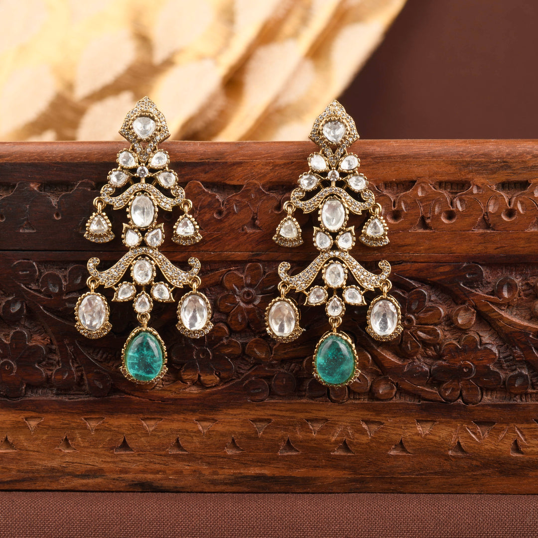 Zivaa Polki Earrings