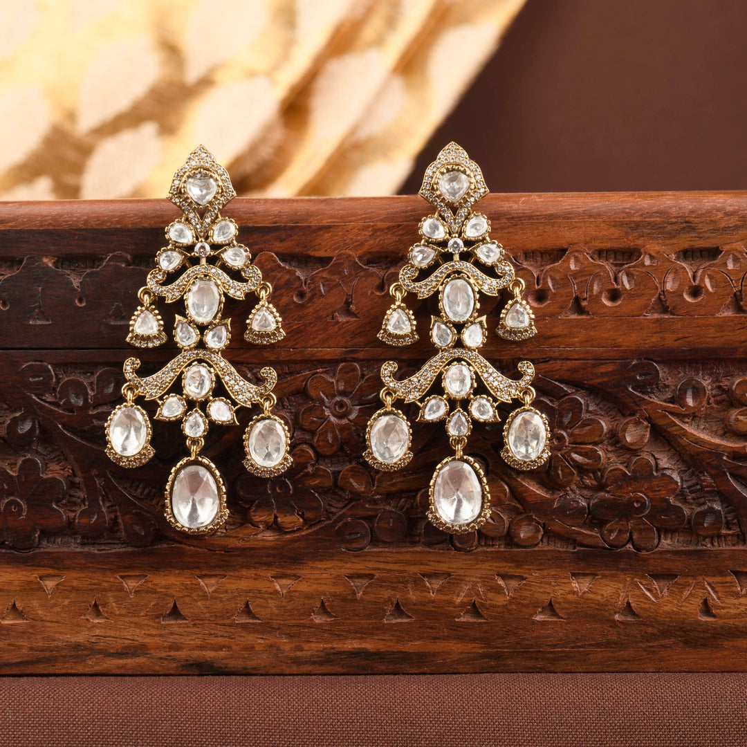 Zivaa Polki Earrings