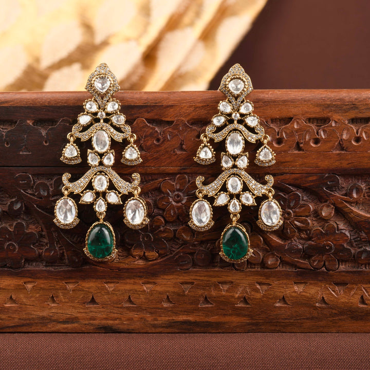 Zivaa Polki Earrings