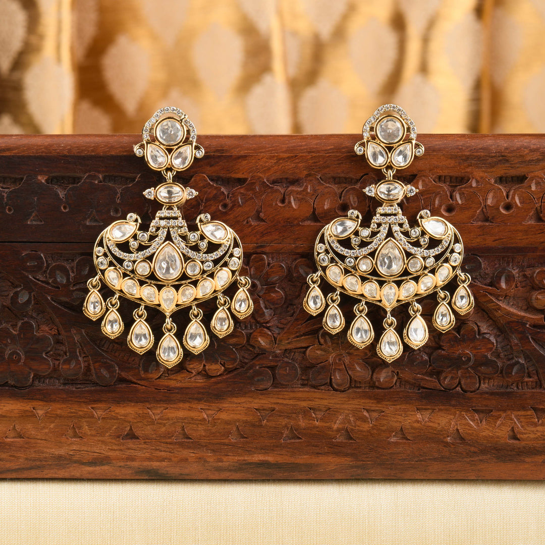 Aaina Polki Earrings