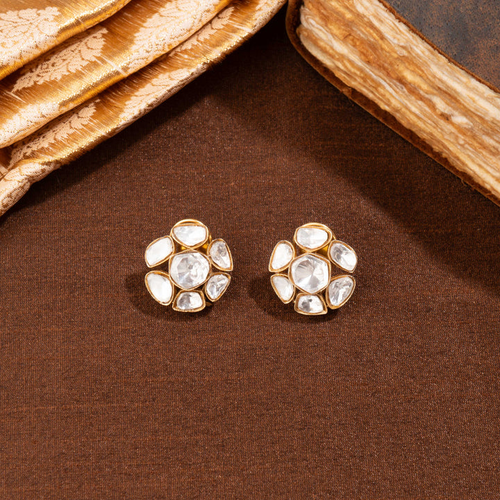 Ziya Polki Studs