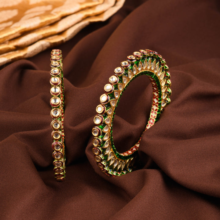 Nooraya Polki Bangle Pair