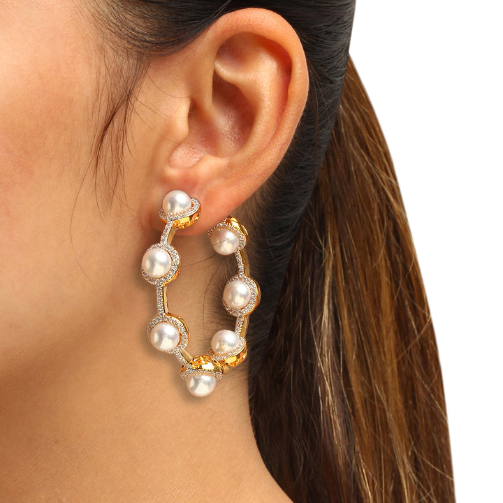 Tessa Pearl Earrings