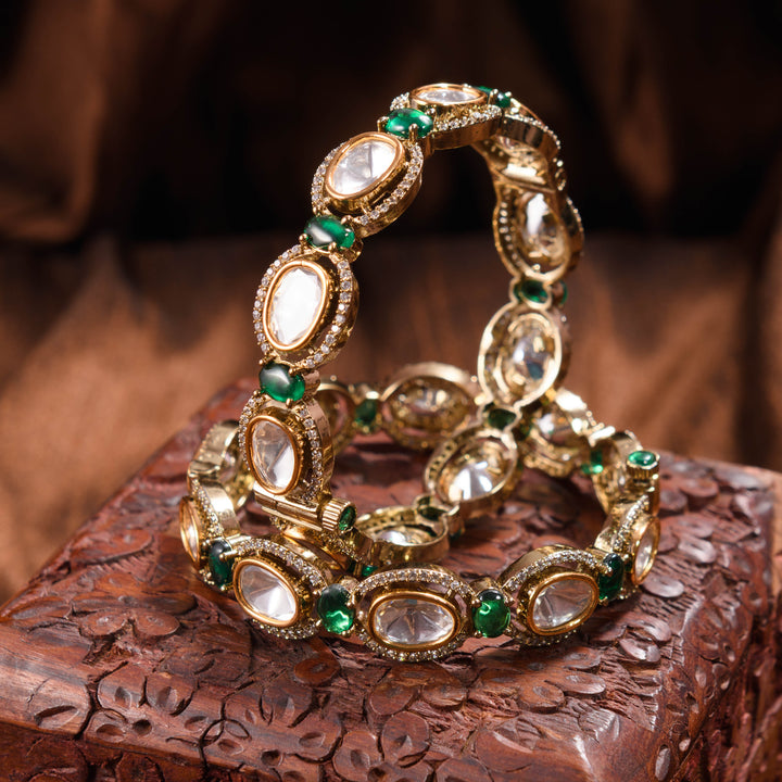 Meher Polki Bangle Pair