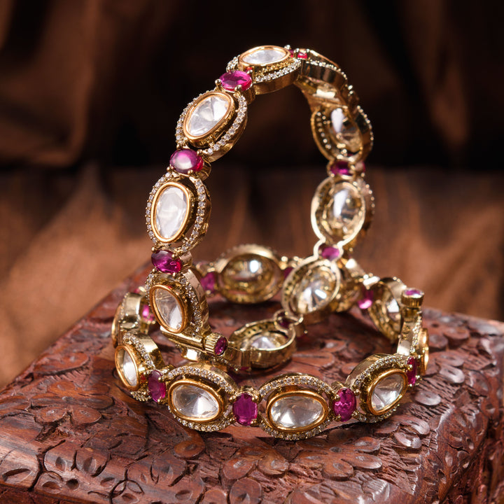 Meher Polki Bangle Pair
