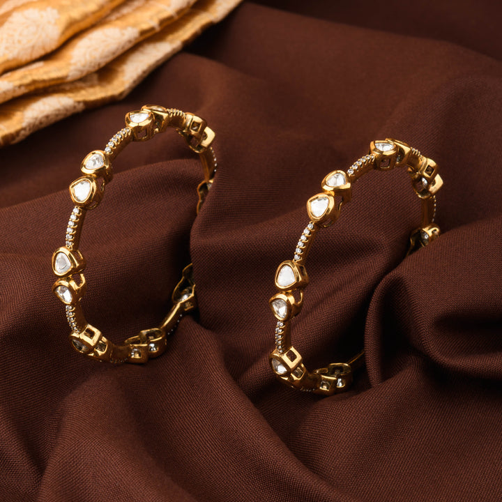 Amrita Polki Bangle Pair