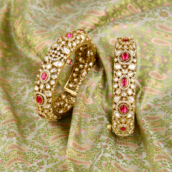 Shriya Polki Bangle Pair