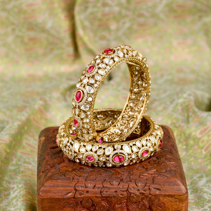 Shriya Polki Bangle Pair