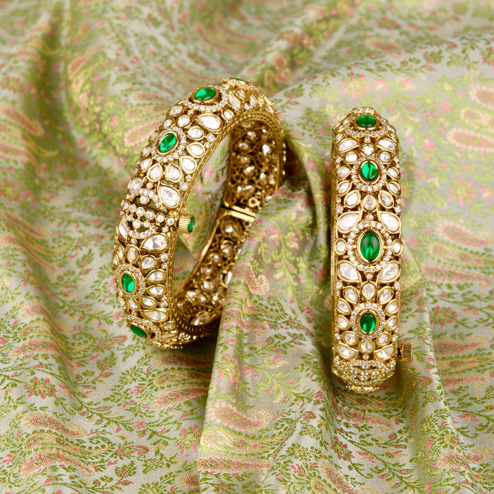 Shriya Polki Bangle Pair