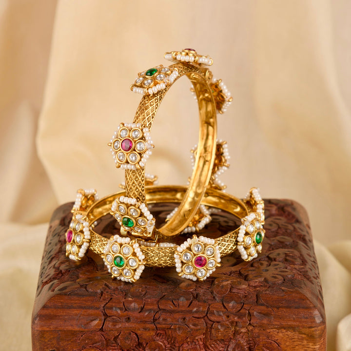 Anya Polki Bangle Pair