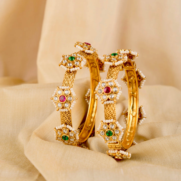 Anya Polki Bangle Pair