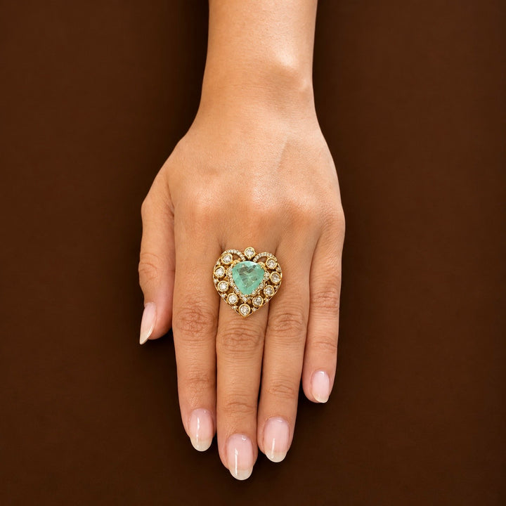 Mahi Polki Ring