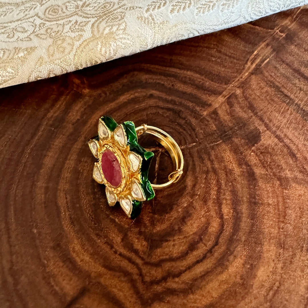 Tejal Polki Ring