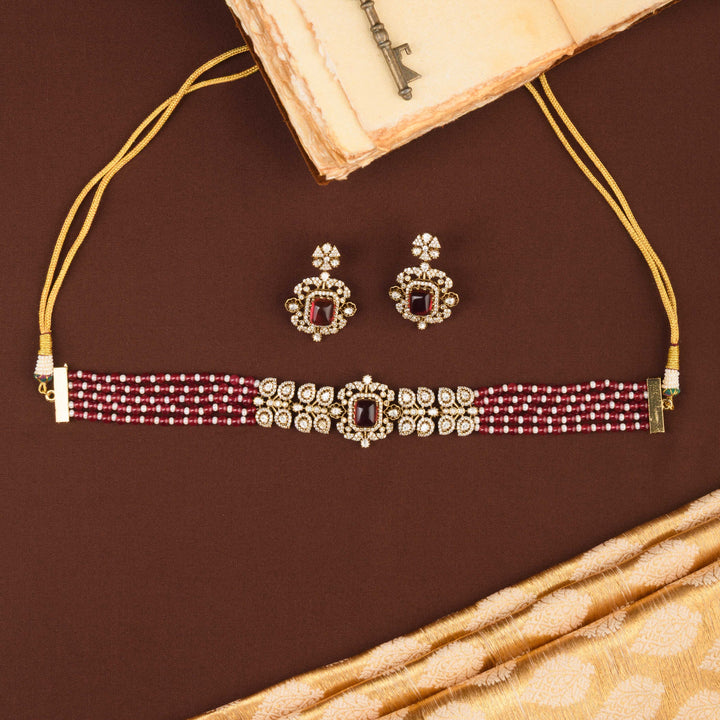 Simran Polki Choker Set