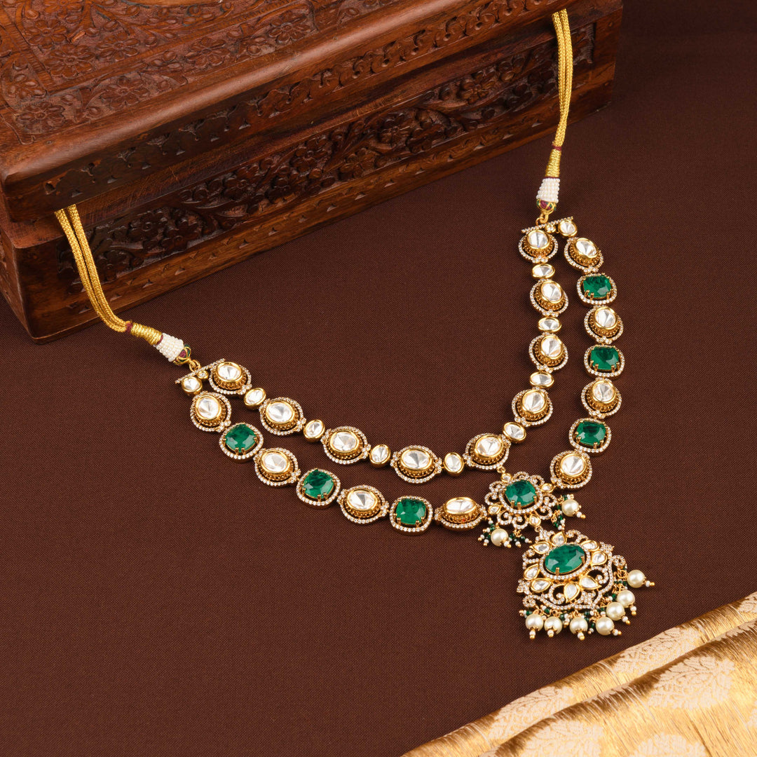 Samaira Polki Necklace Set